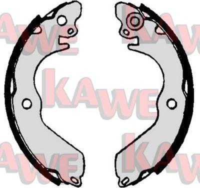 Kawe 07020 - Bremžu loku komplekts www.autospares.lv