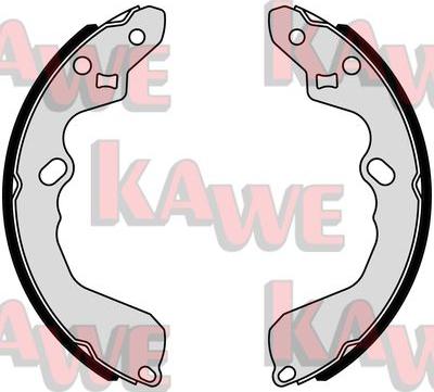 Kawe 07190 - Bremžu loku komplekts www.autospares.lv