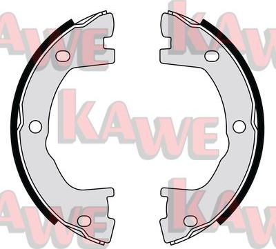 Kawe 07800 - Bremžu loku kompl., Stāvbremze www.autospares.lv