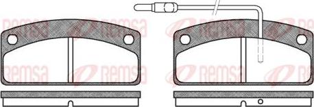 Kawe 0725 02 - Тормозные колодки, дисковые, комплект www.autospares.lv