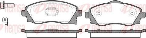 Kawe 0774 02 - Brake Pad Set, disc brake www.autospares.lv