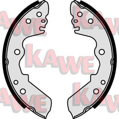 Kawe 07760 - Bremžu loku komplekts www.autospares.lv