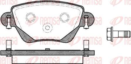 Kawe 0777 00 - Brake Pad Set, disc brake www.autospares.lv