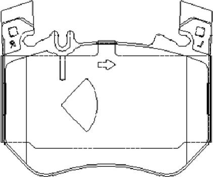 Kawe 1953 00 - Bremžu uzliku kompl., Disku bremzes www.autospares.lv