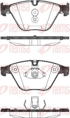 Kawe 1496 00 - Bremžu uzliku kompl., Disku bremzes www.autospares.lv