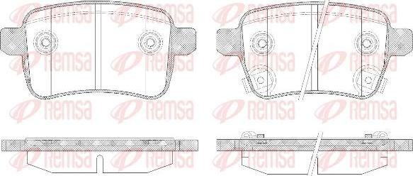 Kawe 1450 12 - Bremžu uzliku kompl., Disku bremzes www.autospares.lv