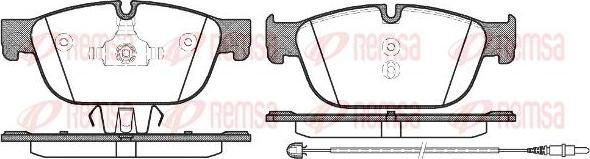 Kawe 1451 01 - Bremžu uzliku kompl., Disku bremzes www.autospares.lv