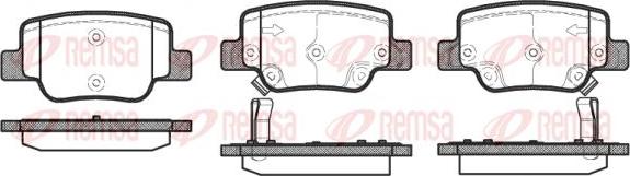 Kawe 1452 02 - Bremžu uzliku kompl., Disku bremzes www.autospares.lv