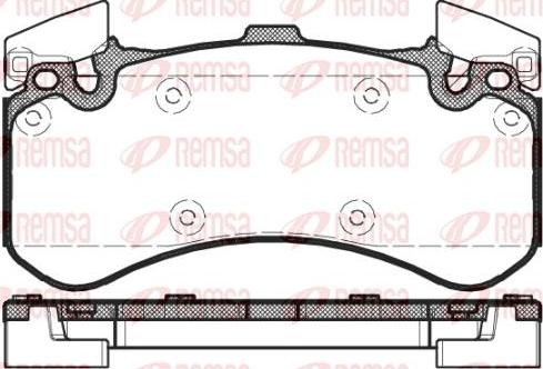 Kawe 1463 00 - Bremžu uzliku kompl., Disku bremzes www.autospares.lv