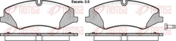 Kawe 1409 00 - Brake Pad Set, disc brake www.autospares.lv