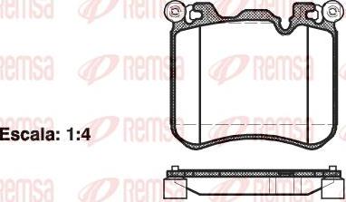 Kawe 1413 00 - Bremžu uzliku kompl., Disku bremzes www.autospares.lv