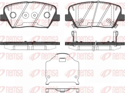 Kawe 1412 02 - Тормозные колодки, дисковые, комплект www.autospares.lv