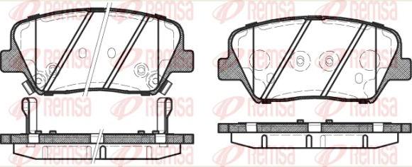 Kawe 1412 12 - Тормозные колодки, дисковые, комплект www.autospares.lv