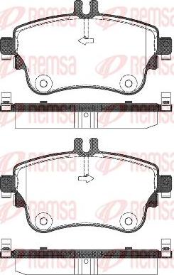 Kawe 1487 08 - Bremžu uzliku kompl., Disku bremzes www.autospares.lv