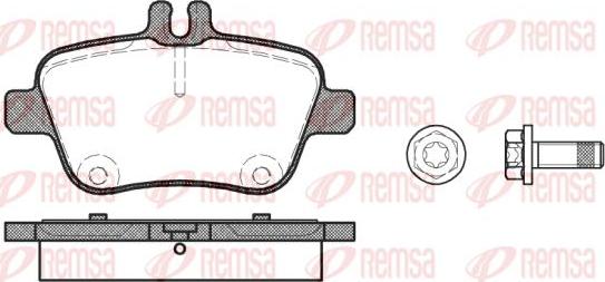 Kawe 1477 00 - Bremžu uzliku kompl., Disku bremzes www.autospares.lv