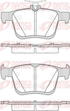 Kawe 1516 00 - Тормозные колодки, дисковые, комплект www.autospares.lv