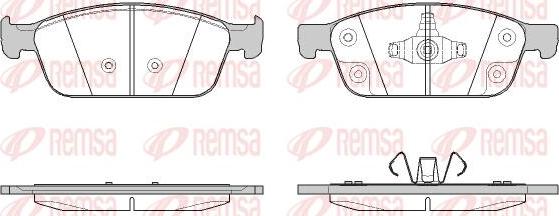 Kawe 1510 50 - Brake Pad Set, disc brake www.autospares.lv