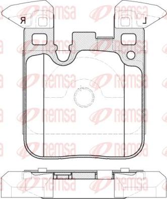 Kawe 1539 00 - Bremžu uzliku kompl., Disku bremzes www.autospares.lv