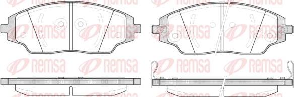 Kawe 1537 02 - Bremžu uzliku kompl., Disku bremzes autospares.lv