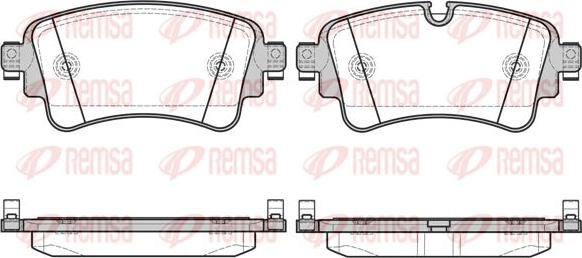 Kawe 1669 08 - Bremžu uzliku kompl., Disku bremzes www.autospares.lv