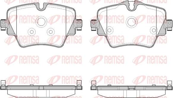 Kawe 1625 08 - Bremžu uzliku kompl., Disku bremzes www.autospares.lv