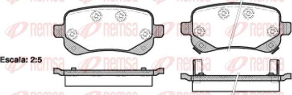 Kawe 1095 02 - Bremžu uzliku kompl., Disku bremzes www.autospares.lv