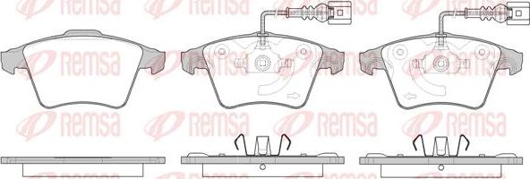 Kawe 1045 22 - Bremžu uzliku kompl., Disku bremzes autospares.lv