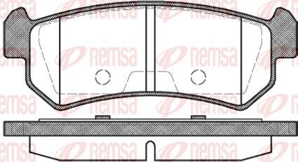 Kawe 1048 00 - Bremžu uzliku kompl., Disku bremzes www.autospares.lv