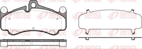 Kawe 1066 30 - Bremžu uzliku kompl., Disku bremzes www.autospares.lv