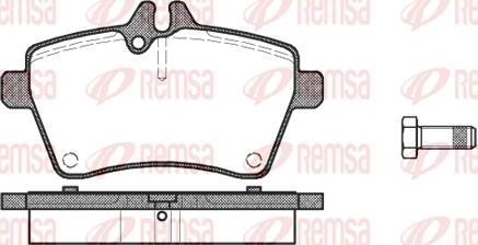 Kawe 1144 00 - Bremžu uzliku kompl., Disku bremzes www.autospares.lv