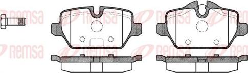 Kawe 1132 00 - Brake Pad Set, disc brake www.autospares.lv