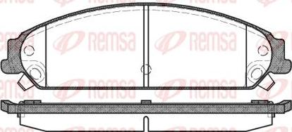 Kawe 1128 08 - Bremžu uzliku kompl., Disku bremzes www.autospares.lv