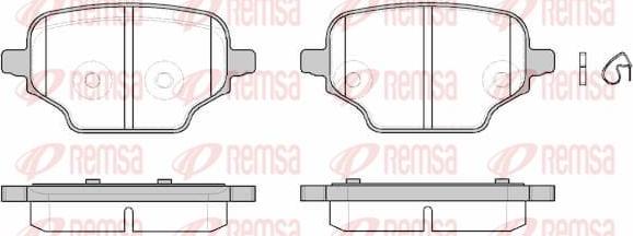 Kawe 1837 00 - Bremžu uzliku kompl., Disku bremzes www.autospares.lv