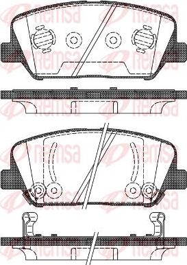 Kawe 1398 02 - Bremžu uzliku kompl., Disku bremzes www.autospares.lv