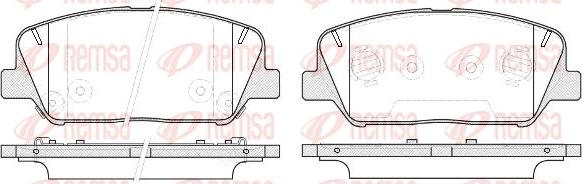 Kawe 1398 12 - Тормозные колодки, дисковые, комплект www.autospares.lv