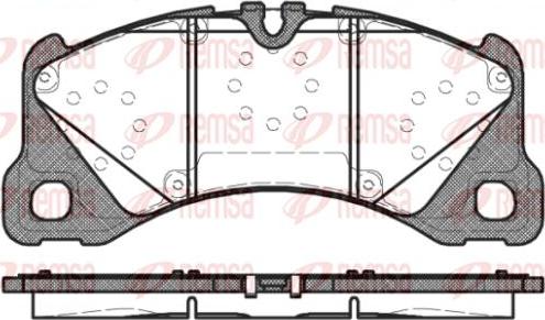 Kawe 1345 40 - Bremžu uzliku kompl., Disku bremzes www.autospares.lv