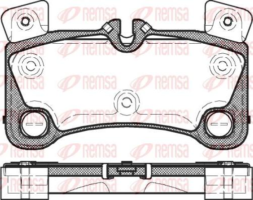 Kawe 1346 00 - Bremžu uzliku kompl., Disku bremzes www.autospares.lv