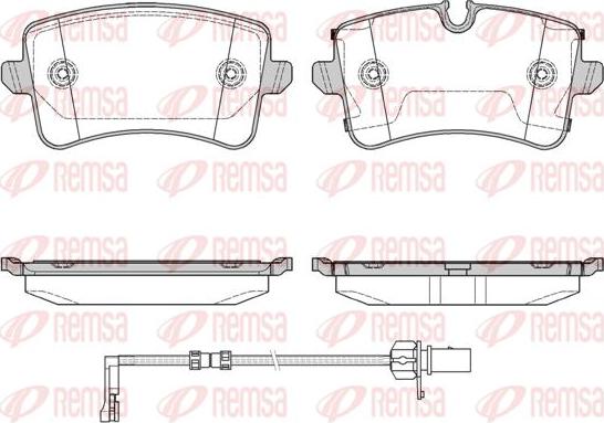 Kawe 1343 20 - Тормозные колодки, дисковые, комплект www.autospares.lv