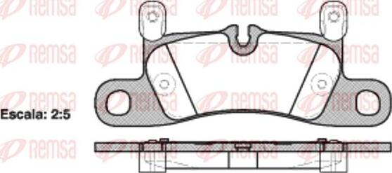 Kawe 1379 20 - Bremžu uzliku kompl., Disku bremzes www.autospares.lv