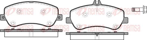 Kawe 1377 00 - Bremžu uzliku kompl., Disku bremzes www.autospares.lv