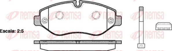 Kawe 1245 10 - Bremžu uzliku kompl., Disku bremzes www.autospares.lv