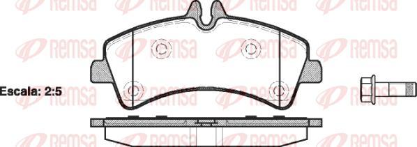 Kawe 1247 00 - Bremžu uzliku kompl., Disku bremzes www.autospares.lv