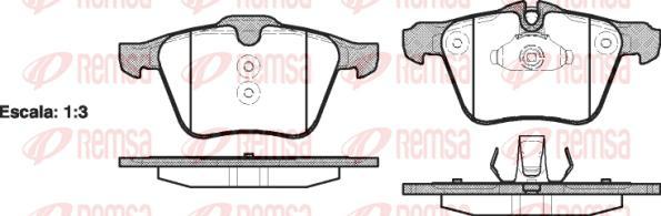 Kawe 1217 00 - Bremžu uzliku kompl., Disku bremzes www.autospares.lv