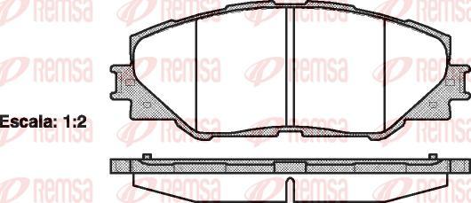 Kawe 1234 00 - Bremžu uzliku kompl., Disku bremzes www.autospares.lv