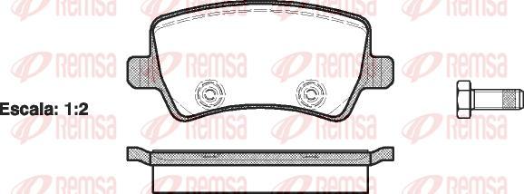 Kawe 1236 00 - Тормозные колодки, дисковые, комплект www.autospares.lv