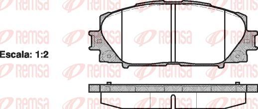 Kawe 1224 00 - Тормозные колодки, дисковые, комплект www.autospares.lv