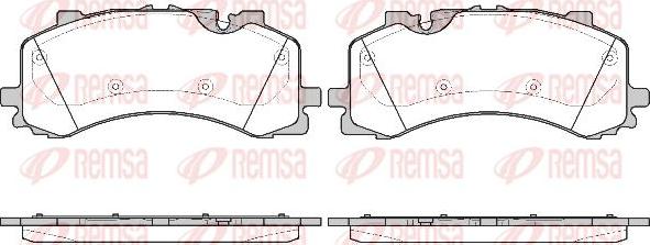 Kawe 1744 00 - Bremžu uzliku kompl., Disku bremzes www.autospares.lv