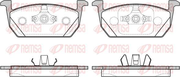 Kawe 1710 00 - Bremžu uzliku kompl., Disku bremzes www.autospares.lv