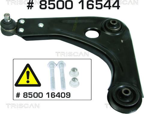 Kawe 8500 16544 - Track Control Arm www.autospares.lv