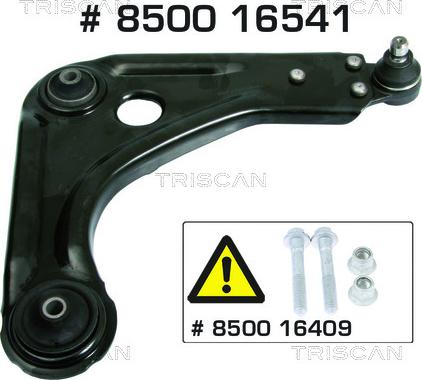 Kawe 8500 16541 - Track Control Arm www.autospares.lv